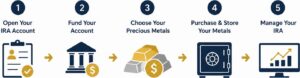 How to Open a Precious Metals IRA with United Gold Direct