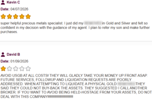 United States Gold Bureau Customer Reviews and Complaints United States Gold Bureau Customer Reviews and Complaints