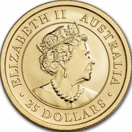 Australian Wildlife Gold Coin obverse design