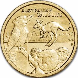 Australian Wildlife Gold Coin reverse design