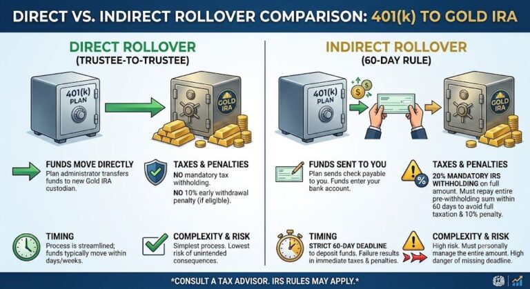 401k to Gold IRA Rollover: 2026 Rules & Step-by-Step Guide - Better Bullion