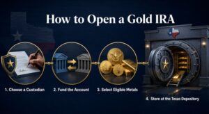 How to Open a Gold IRA Using the Texas Bullion Depository