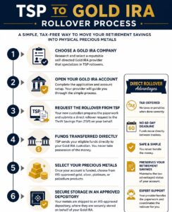 TSP to Gold IRA Rollover Process TSP to Gold IRA Rollover Process