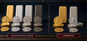 Allegiance Gold vs Goldco Product Comparison Allegiance Gold vs Goldco Product Comparison