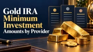 Gold IRA Minimum Investment Amounts by Provider